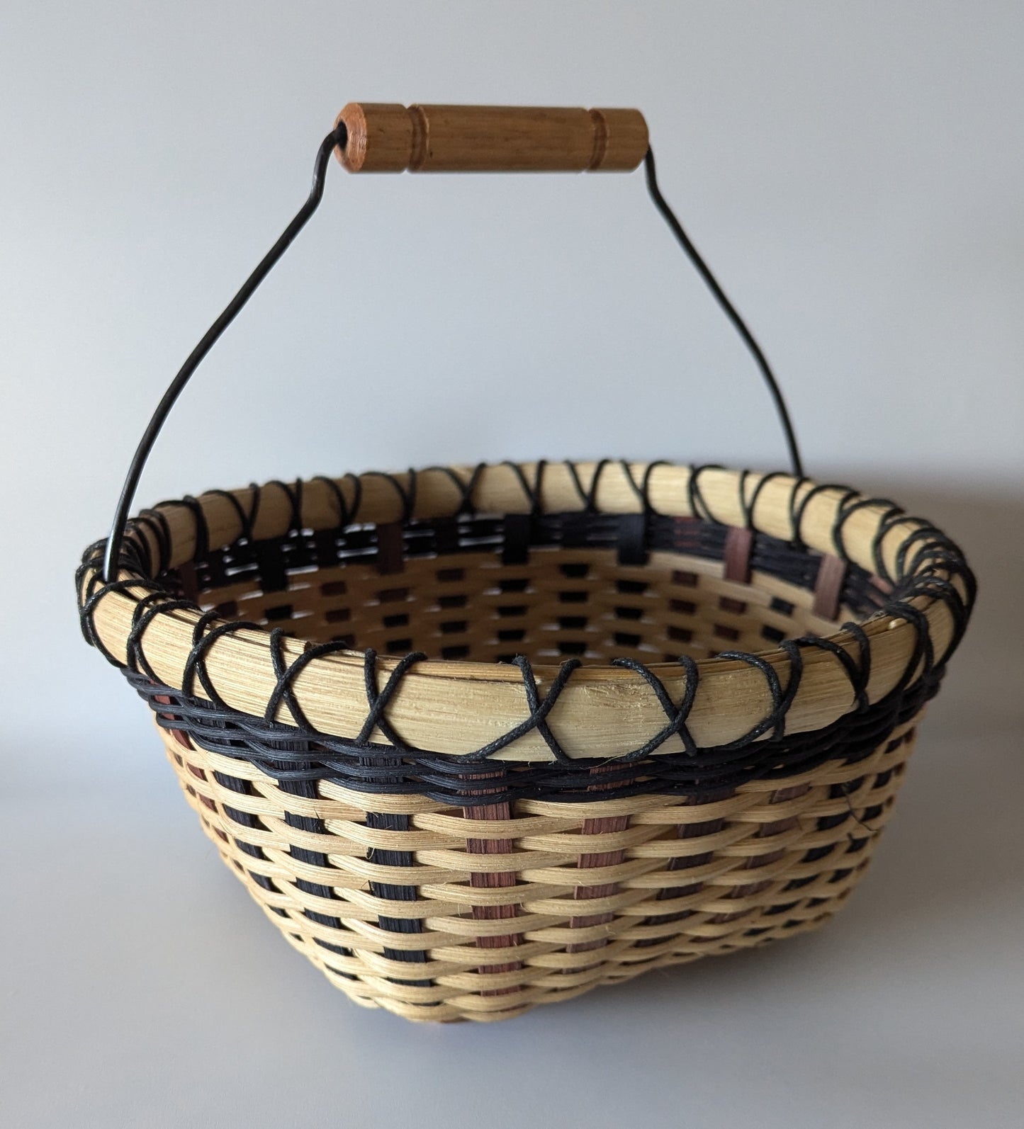 Charcuterie Bowl w/Wire Handle Basket Kit