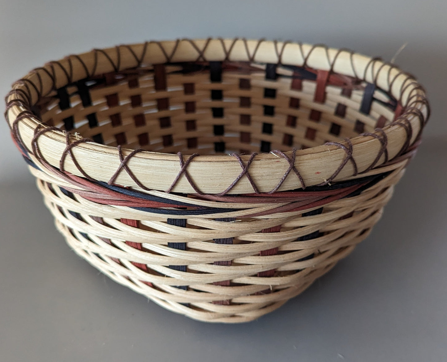 Charcuterie Bowl Basket w/ Round Base KIt
