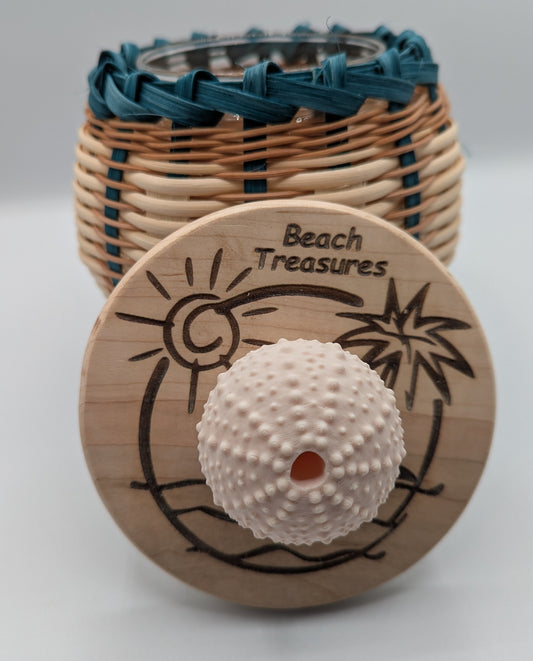 Beach Treasures Jar Basket